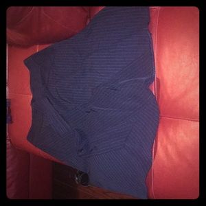 ZARA Basic Collections Pinstripe Skirt